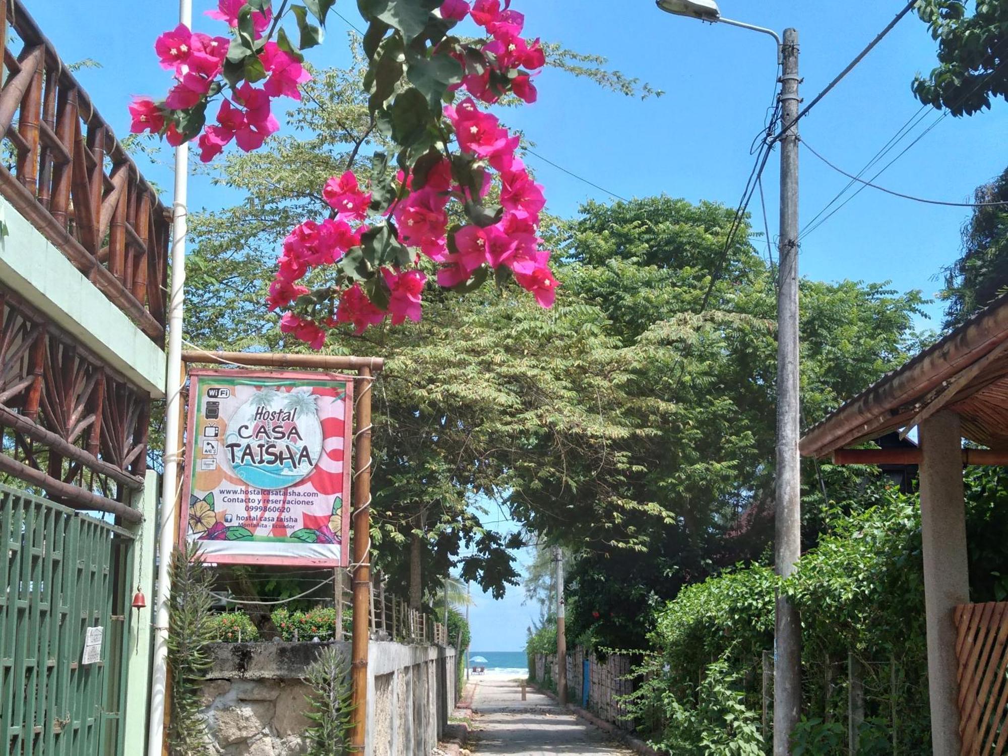 Hostal Casa Taisha Montañita Екстериор снимка
