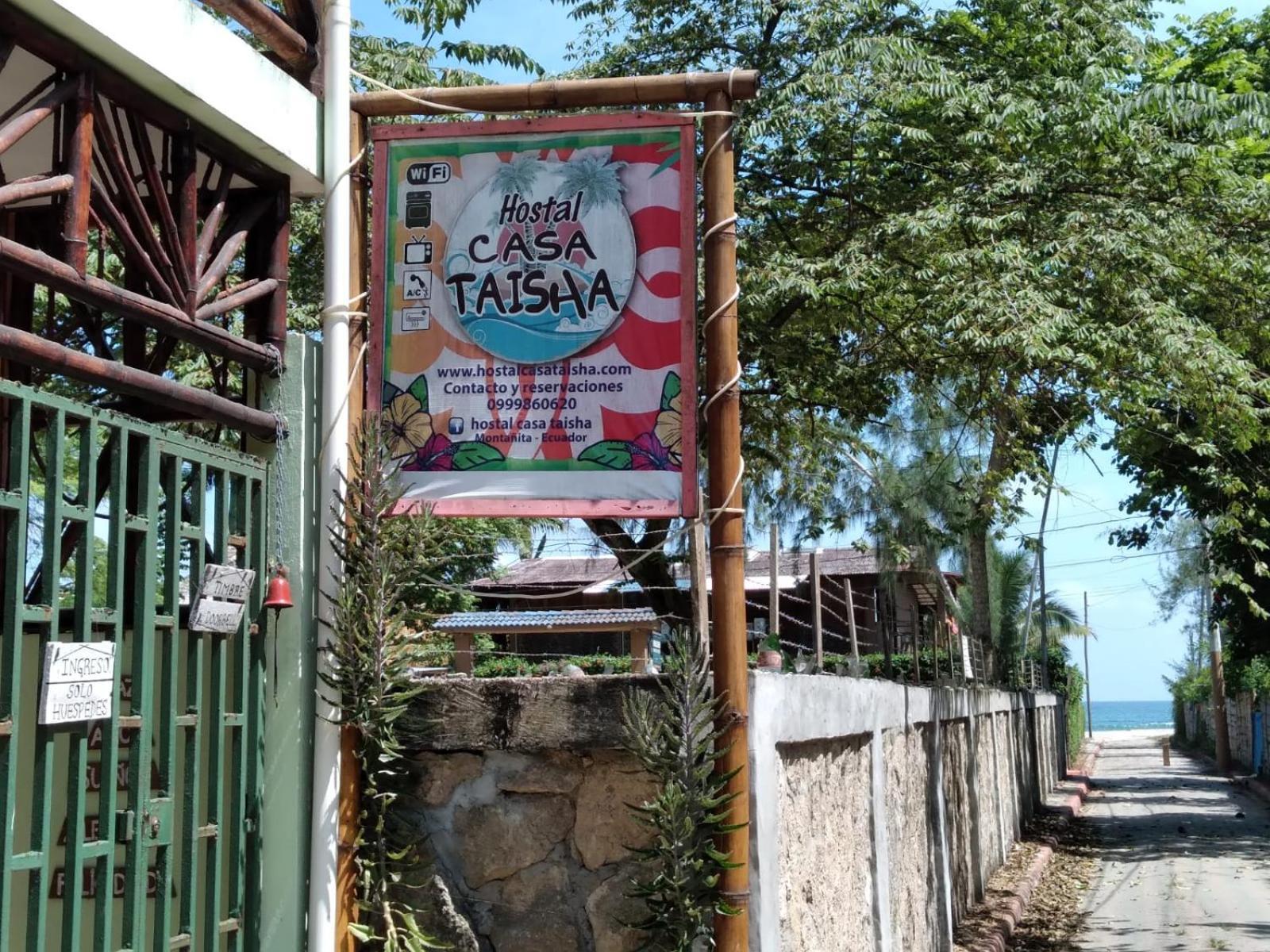 Hostal Casa Taisha Montañita Екстериор снимка