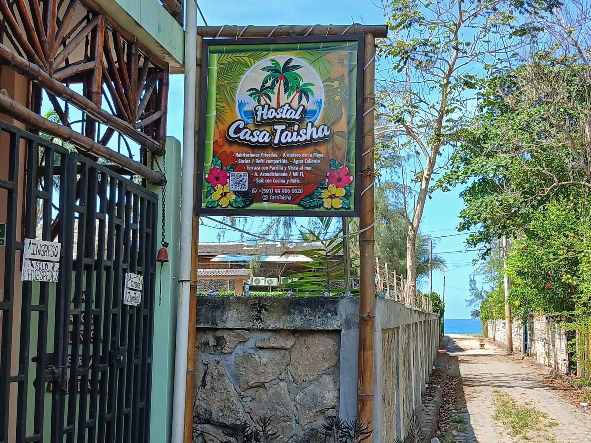 Hostal Casa Taisha Montañita Екстериор снимка